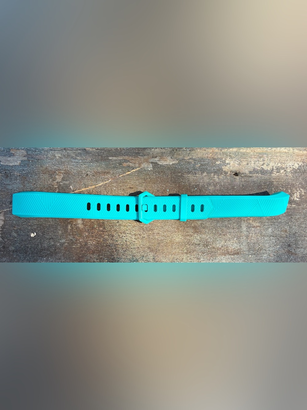 Teal Silicone Replacement Watch Band - Unbranded
